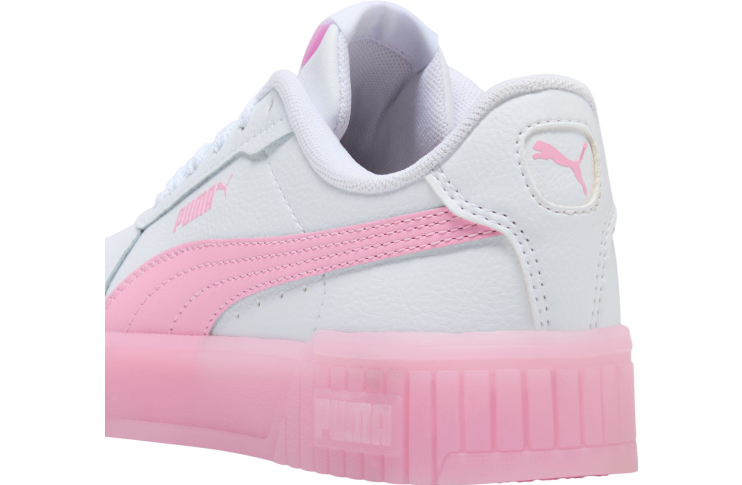 Puma Carina 2.0 Jelly Bean Big Kids White / Pink Lilac