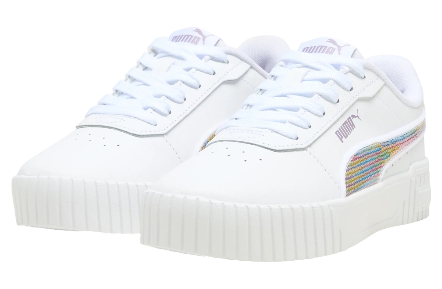 Puma Carina 2.0 Sequins GS White / Pale Plum