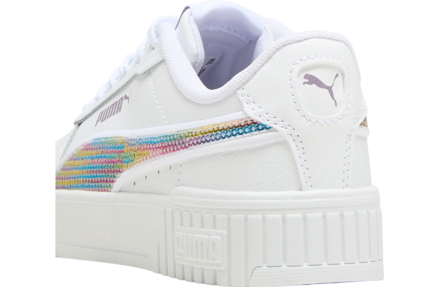 Puma Carina 2.0 Sequins GS White / Pale Plum