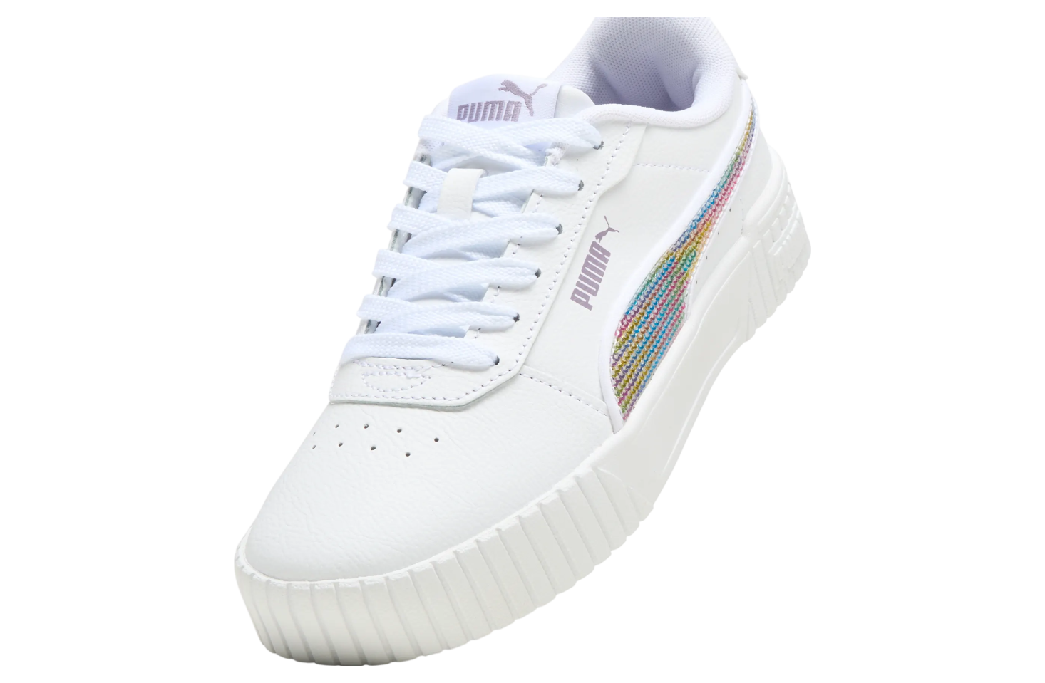 Puma Carina 2.0 Sequins GS White / Pale Plum