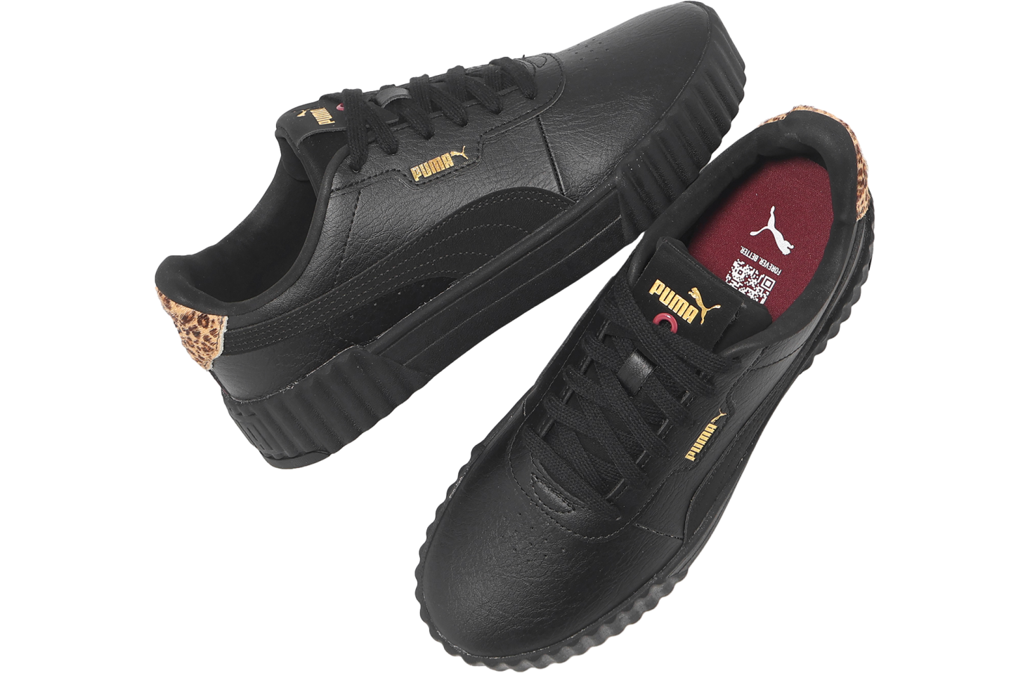 Puma Carina 3.0 Animal Flair Wmns Black / Gold