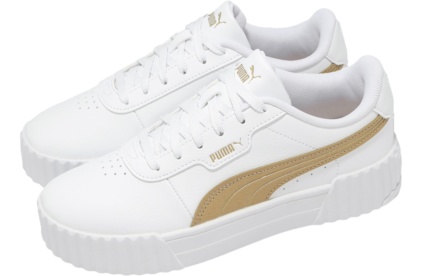 Puma Carina 3.0 Aqua Metallics WMNS White / Light Sand