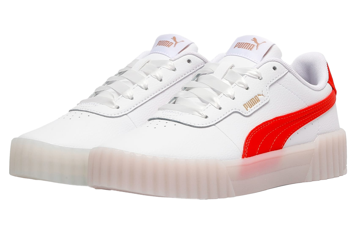Puma Carina 3.0 Satin WMNS White / Fierce Red