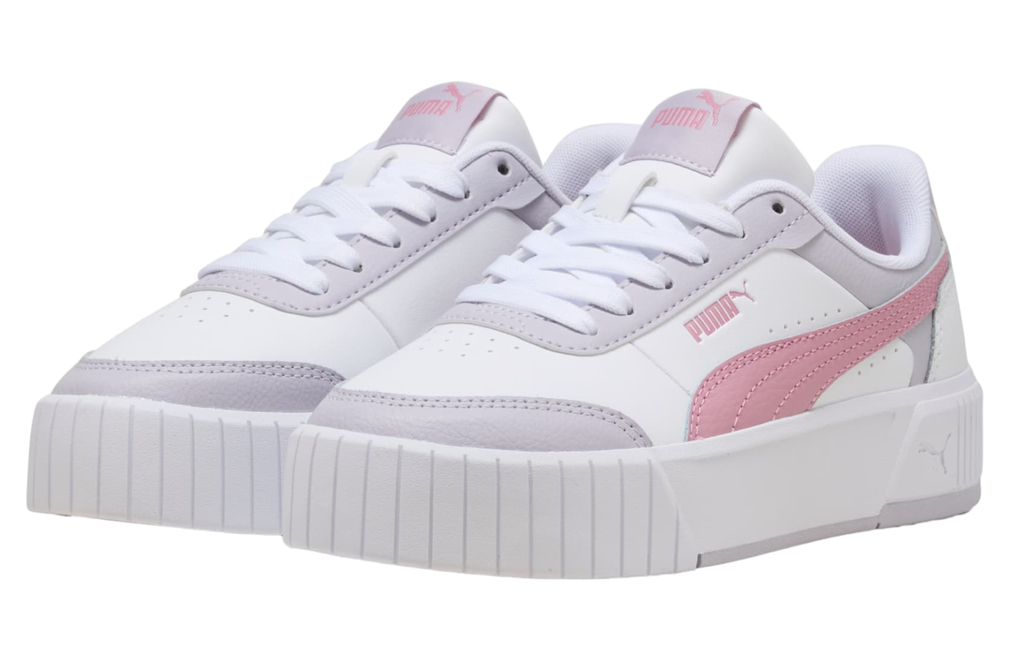 Puma Carina Mia GS White / Poised Pink - Oct 2025 - 403746-04