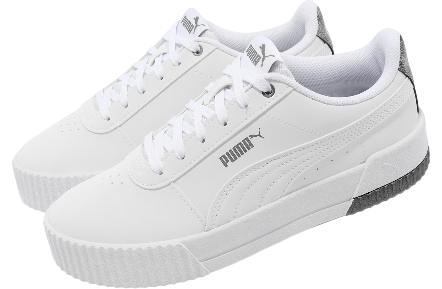 Puma Carina Raw Metallics WMNS White / Silver
