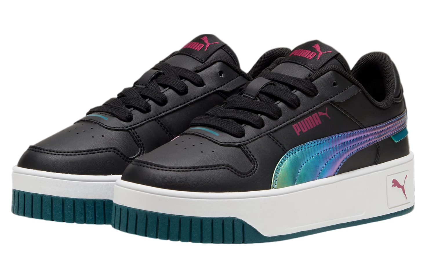 Puma Carina Street Bouncy Sky GS Black / Magenta Gleam