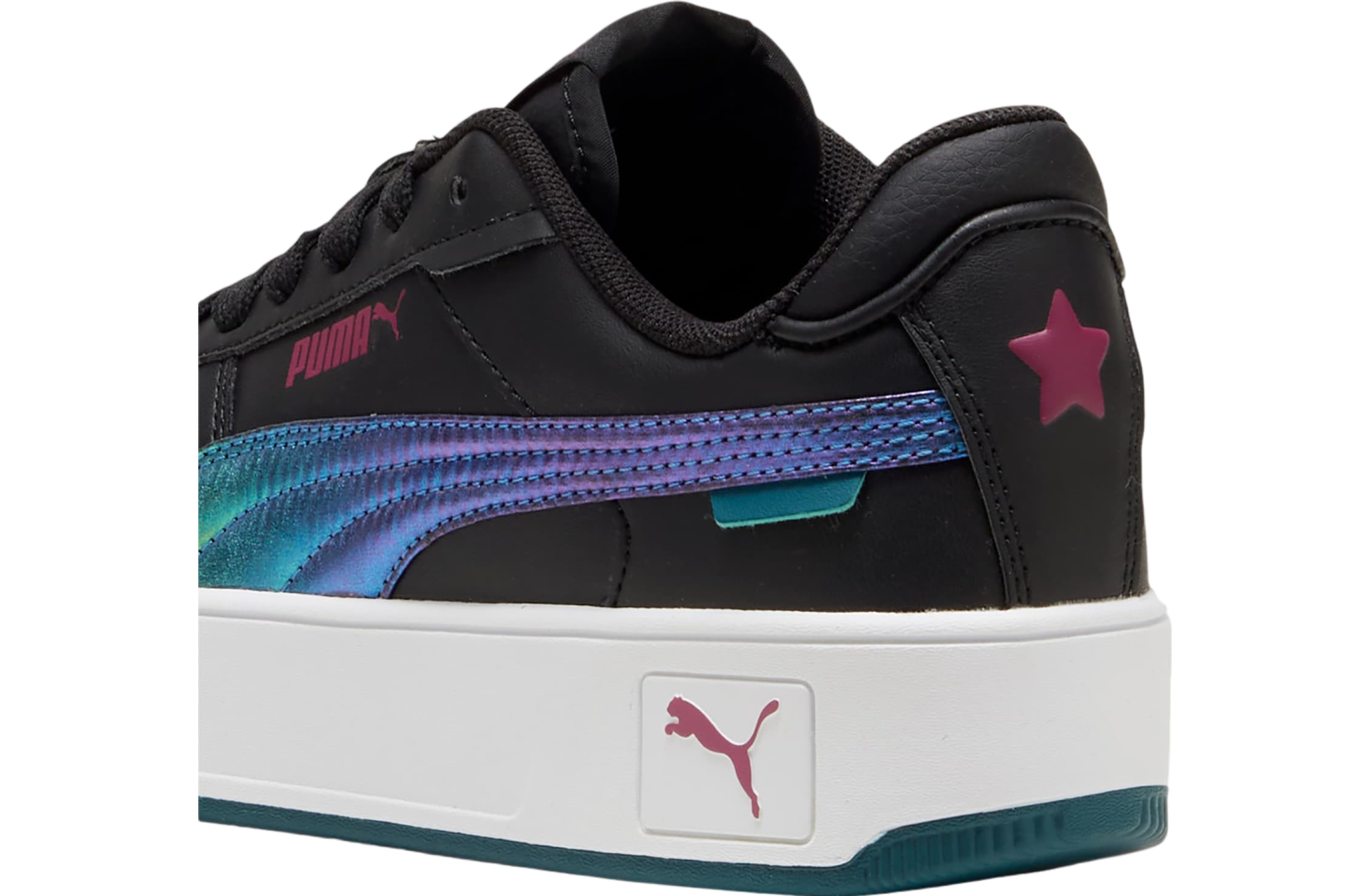 Puma Carina Street Bouncy Sky GS Black / Magenta Gleam