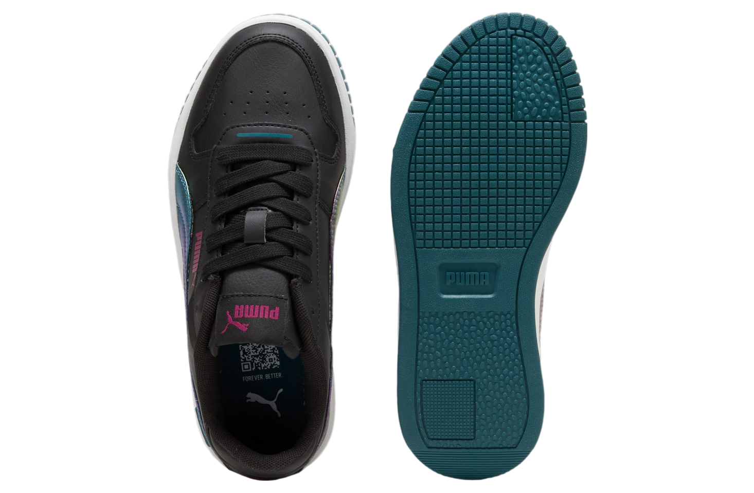 Puma Carina Street Bouncy Sky GS Black / Magenta Gleam