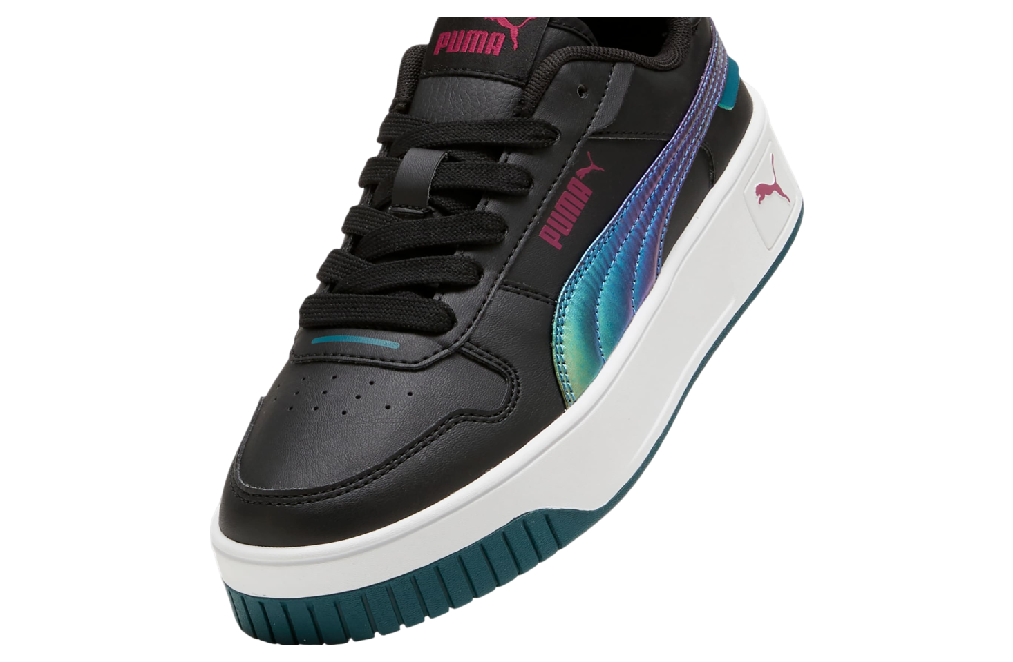 Puma Carina Street Bouncy Sky GS Black / Magenta Gleam