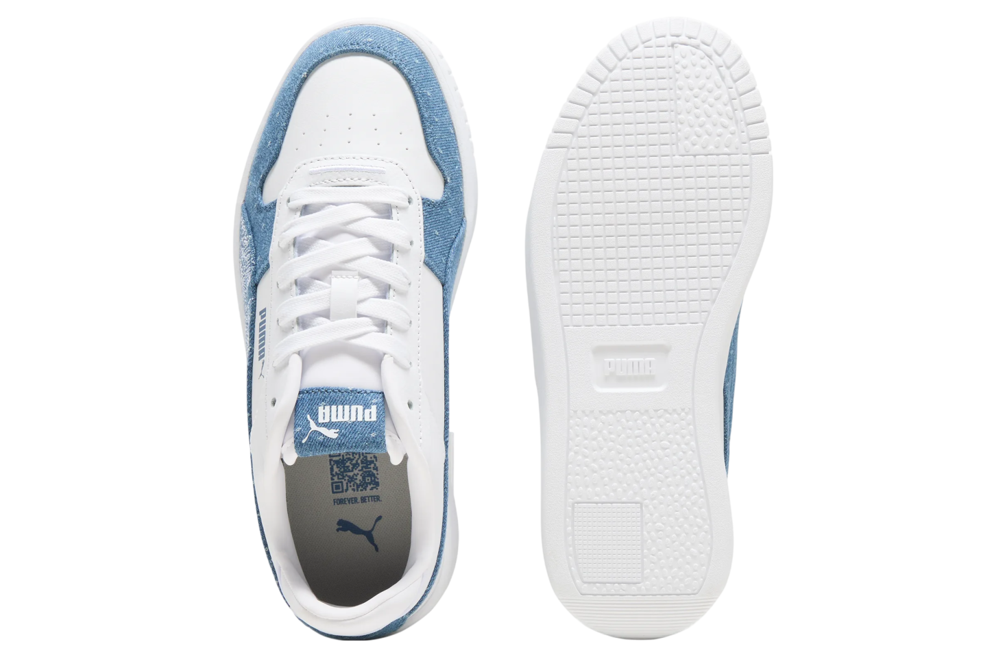 Puma Carina Street Denim WMNS White / Blue Horizon