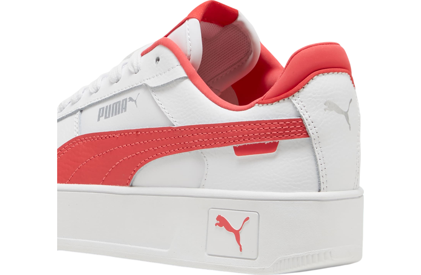 Puma Carina Street GS White / Tart Cherry