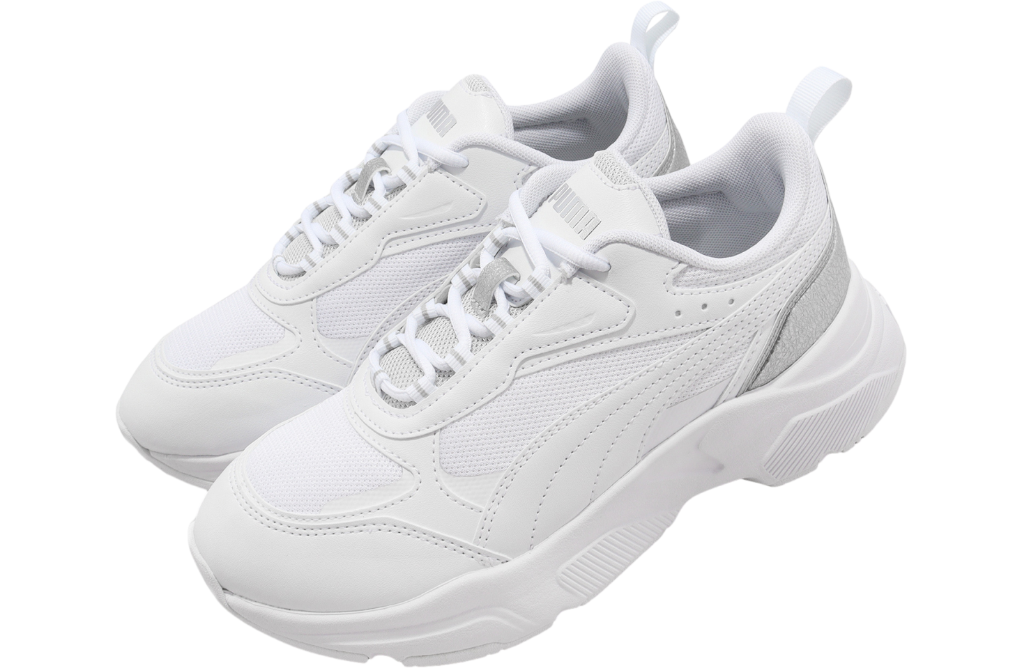Puma Cassia Distressed WMNS White / Silver