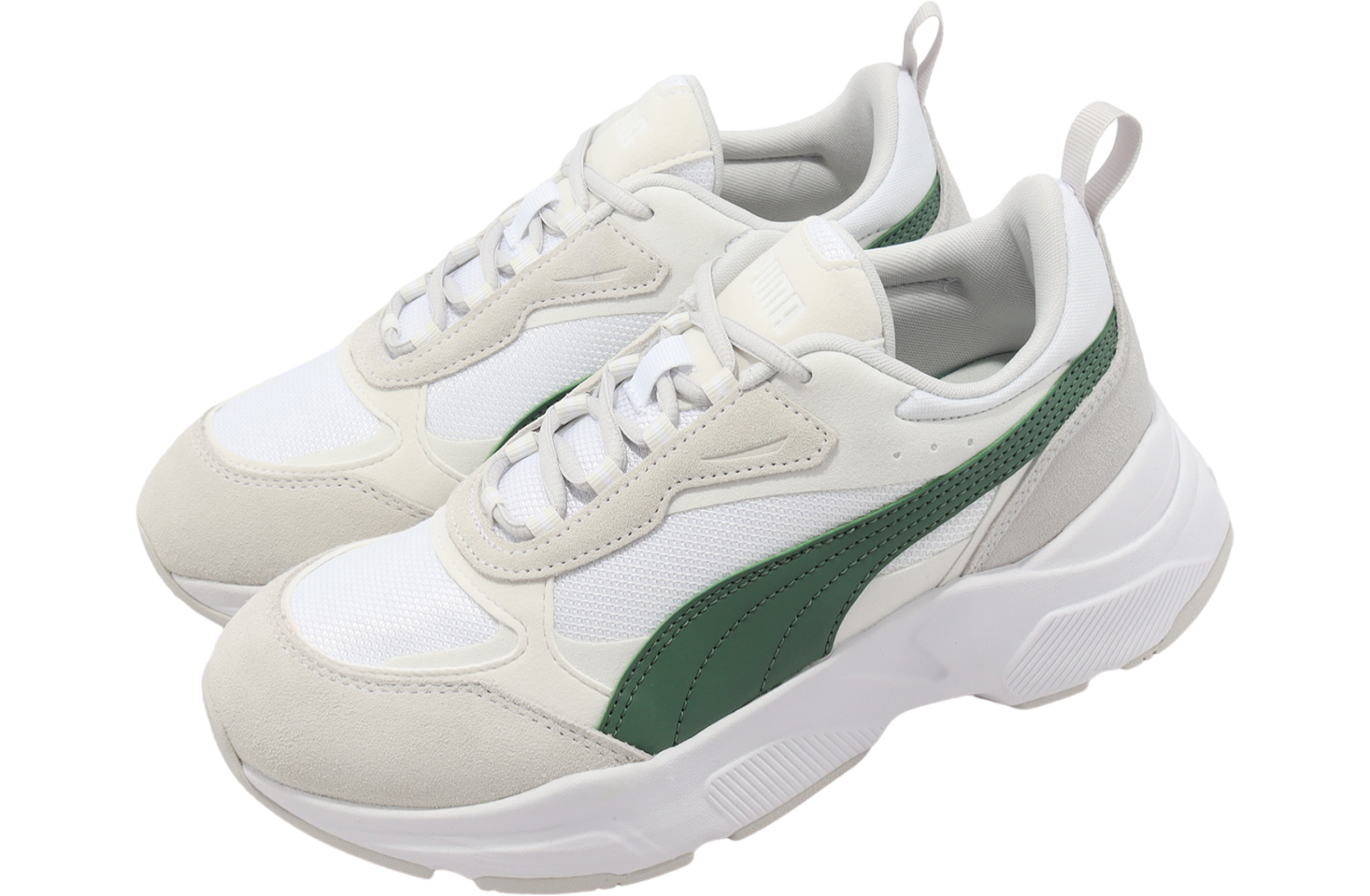 BUY Puma Cassia MU LFS WMNS White / Deep Forest | Kixify