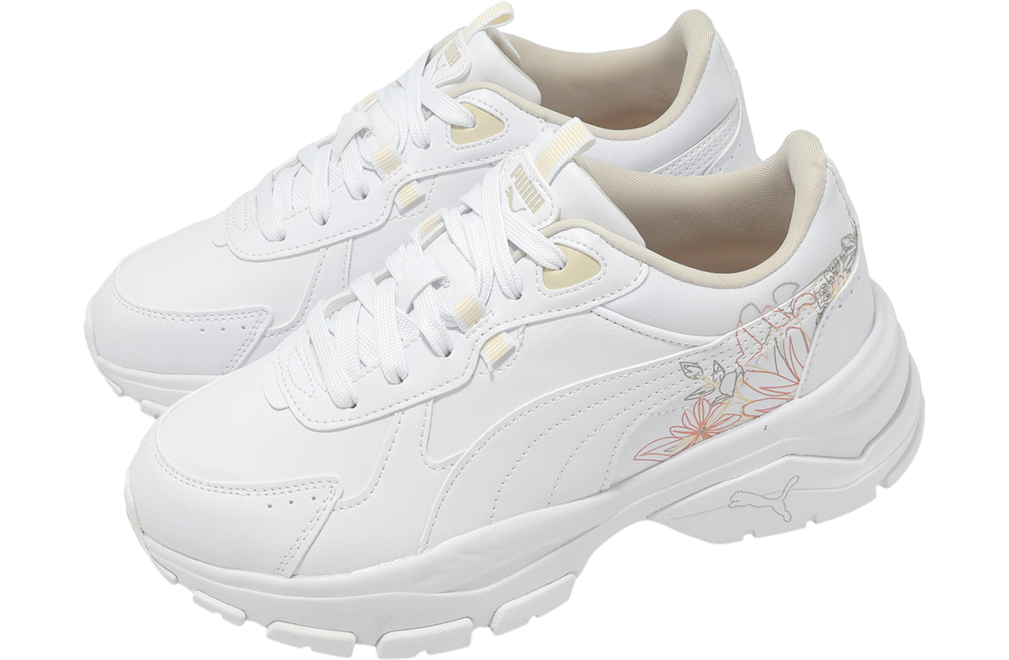 Puma Cassia Via Graphic WMNS White / Alpine Snow