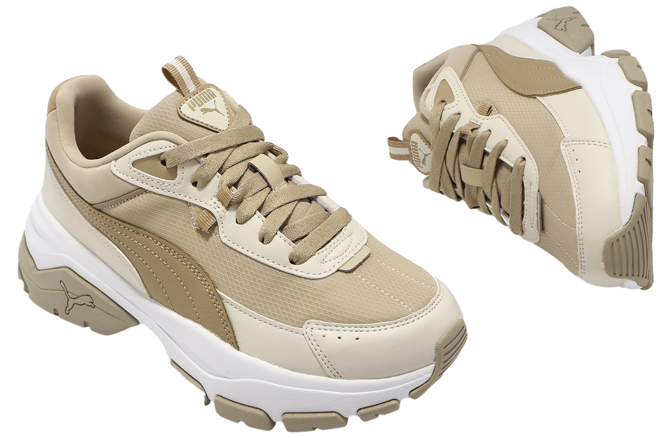 Puma Cassia Via Wmns Snow / Prairie Tan Puma Cassia Via Wmns Snow / Prairie Tan