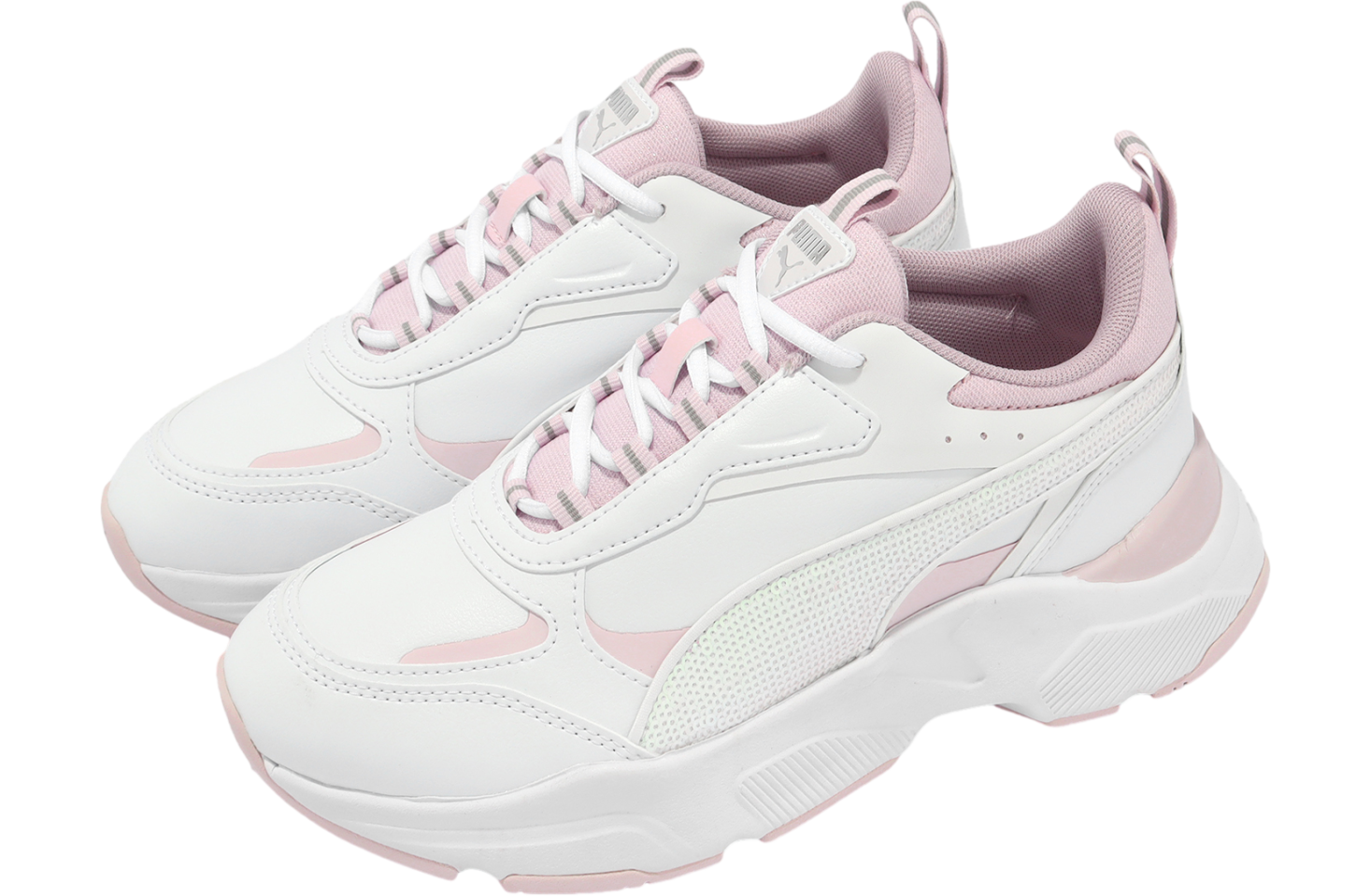 Puma Cassia Winter Wonderland WMNS White / Galaxy Pink