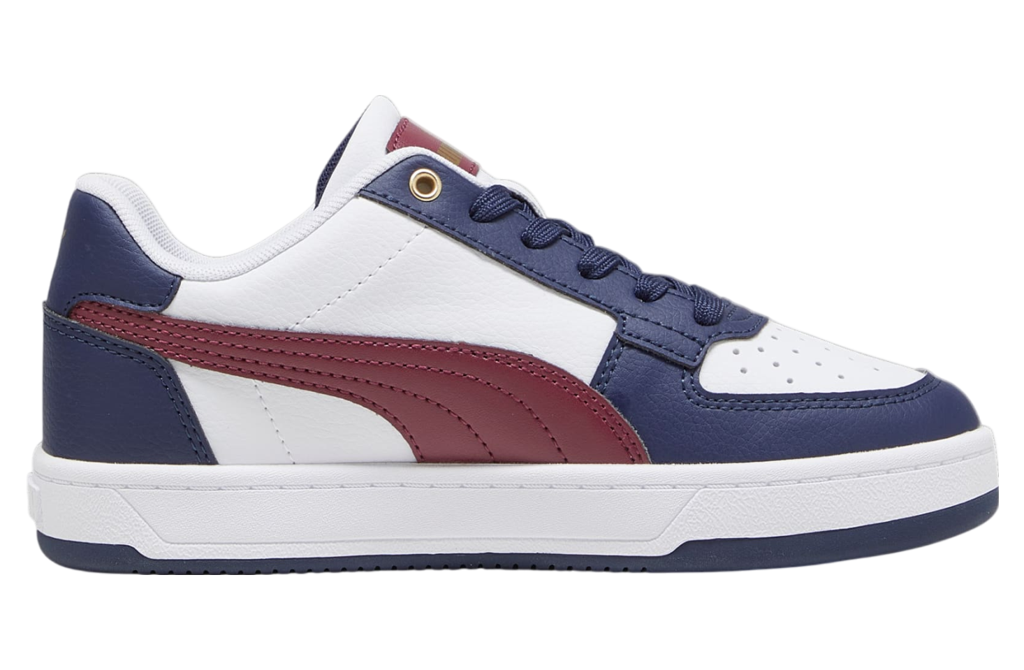 Puma Caven 2.0 Big Kids White / Dark Jasper