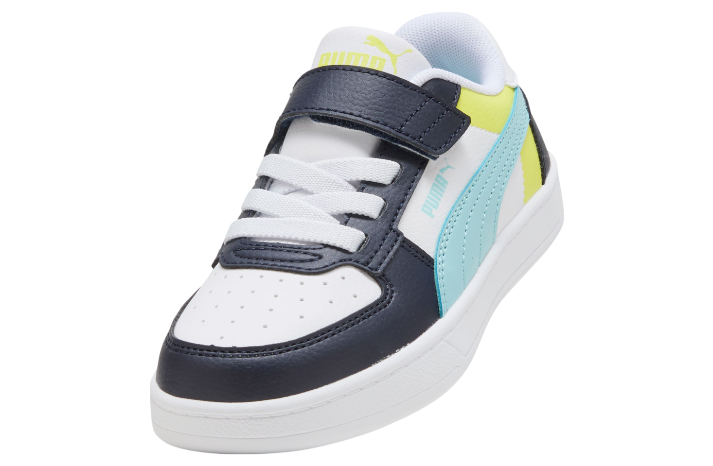 Puma Caven 2.0 Block Little Kids White / Safe Lake