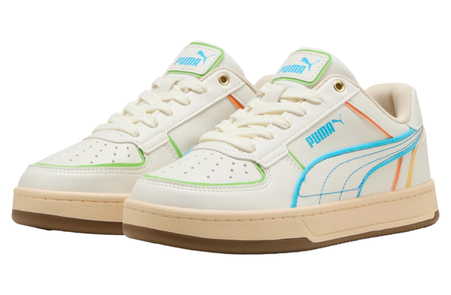 Puma Caven 2.0 Gs Warm White / Speed Blue