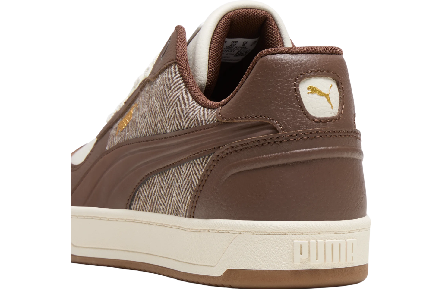 Puma Caven 2.0 Lux Suede Alpine Snow / Espresso Brown