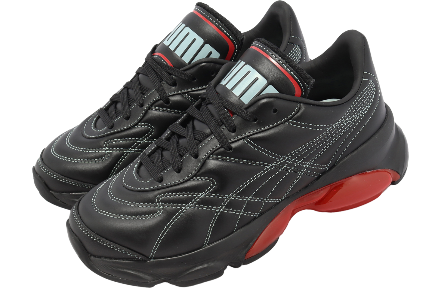 Puma Cell Dome King x Dua Lipa WMNS Black / Poppy Red