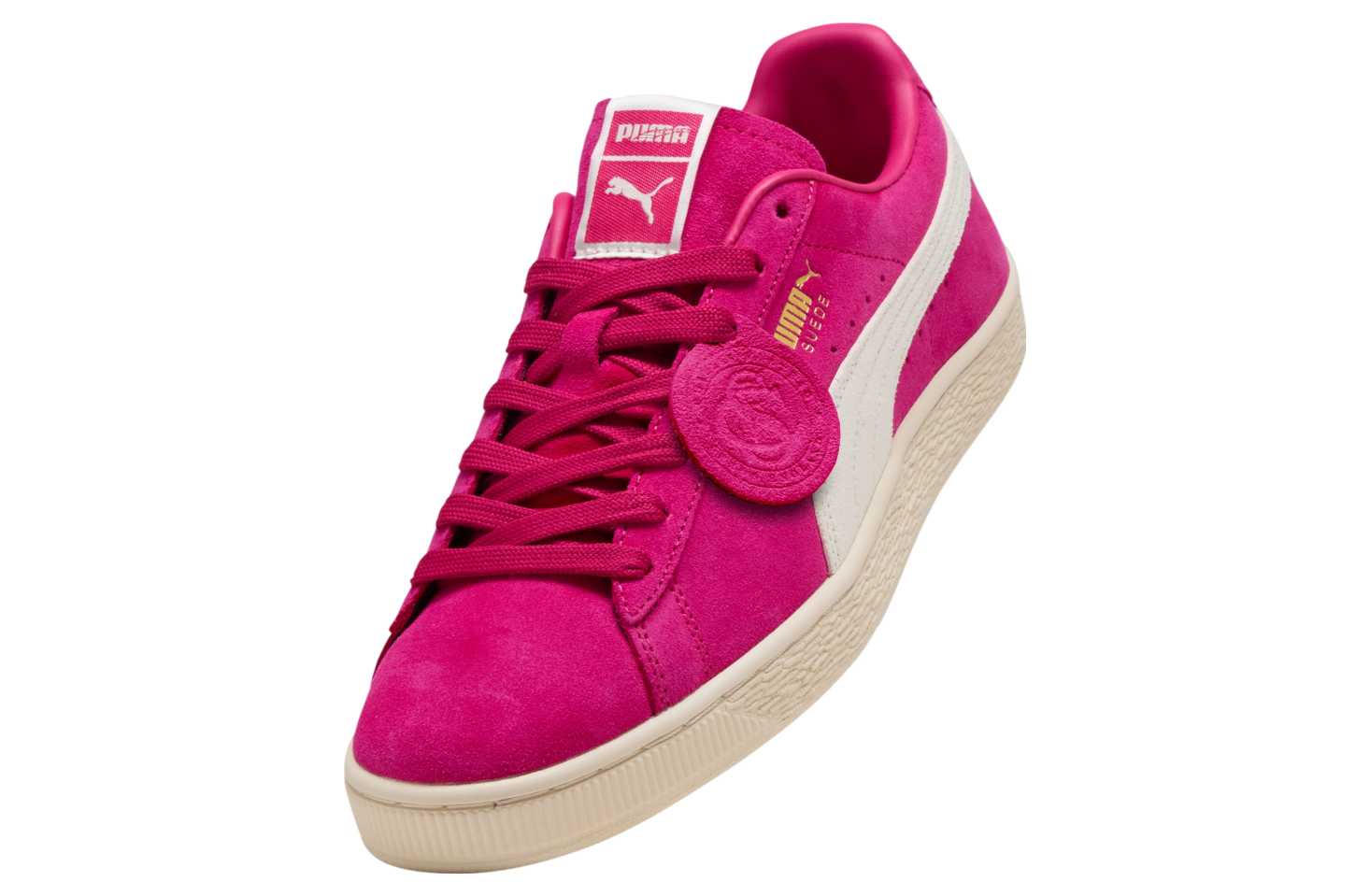 Puma Charles F. Stead Suede II Pink Alert / White
