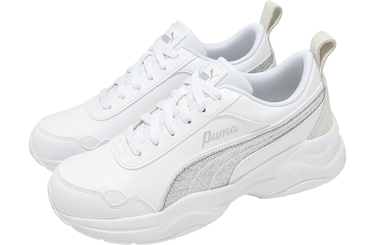 Puma Cilia Mode Glitter WMNS White / Silver