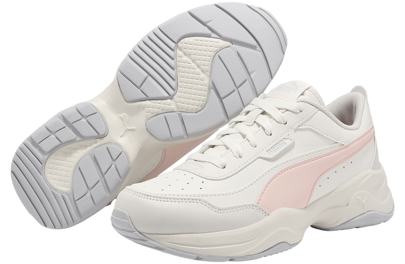 スニーカー ^PUMA^ Celia Mode Silver White 37112524 371125-24 WMNS) PUMA Cilia Mode 'White' 371125-02
