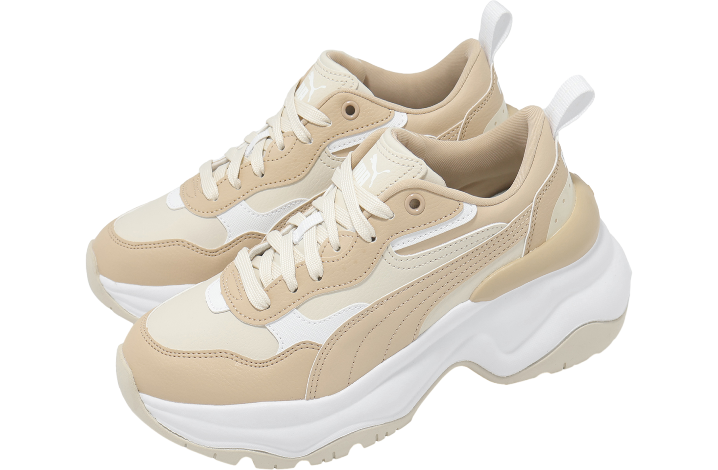 Puma Cilia Wedge WMNS White / Khaki - Jan 2025 - 39391512