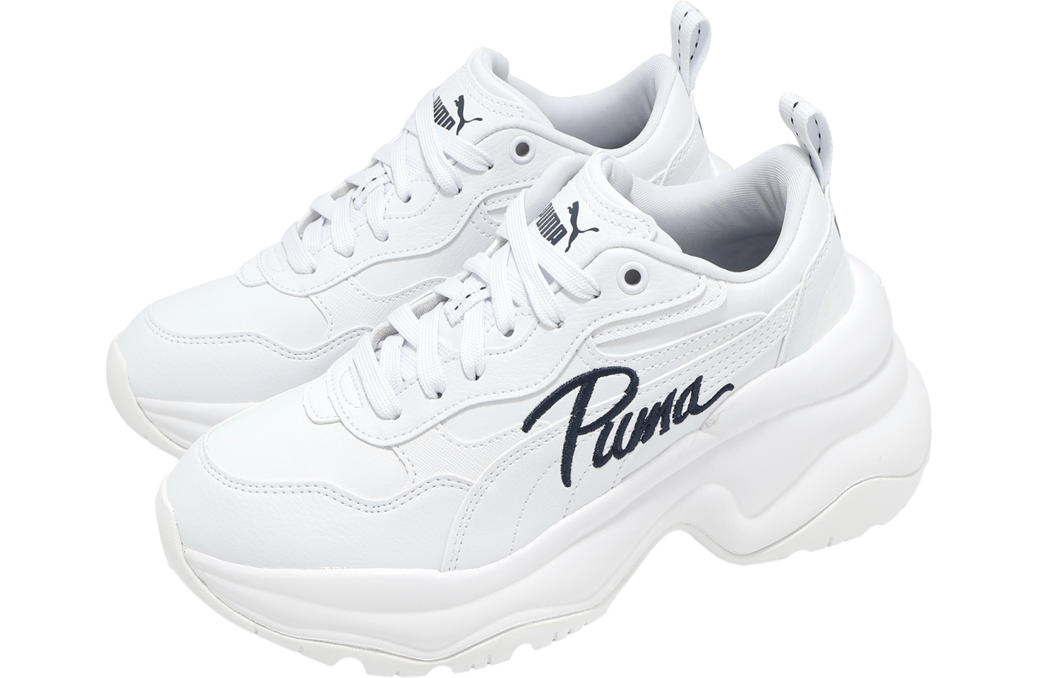 Puma Cilia Wedge WMNS White / Navy - Oct 2024 - 39854401
