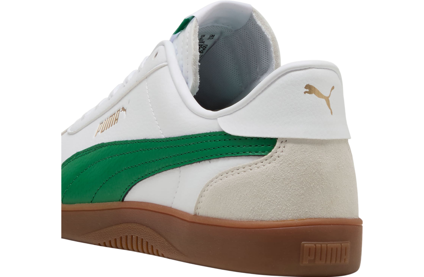 Puma Club 5v5 White / Archive Green