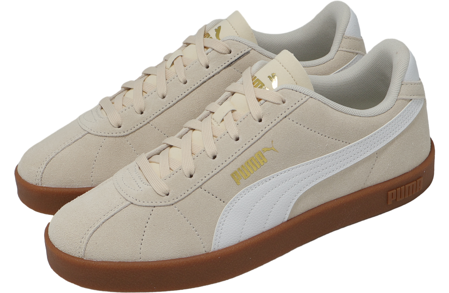 Puma Club II Beige / White