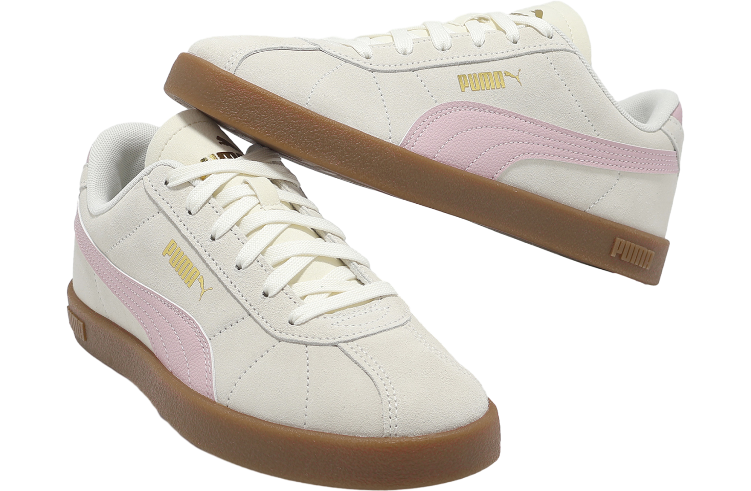 Puma Club Ii Ivory / Pink