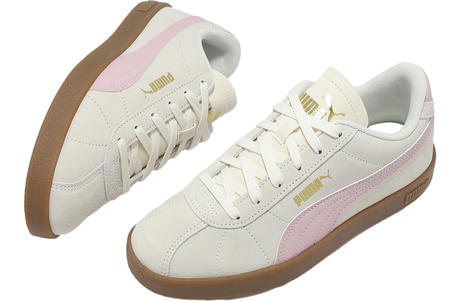 Puma Club Ii Ivory / Pink
