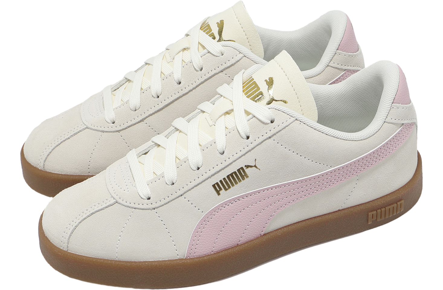 Puma Club Ii Ivory / Pink