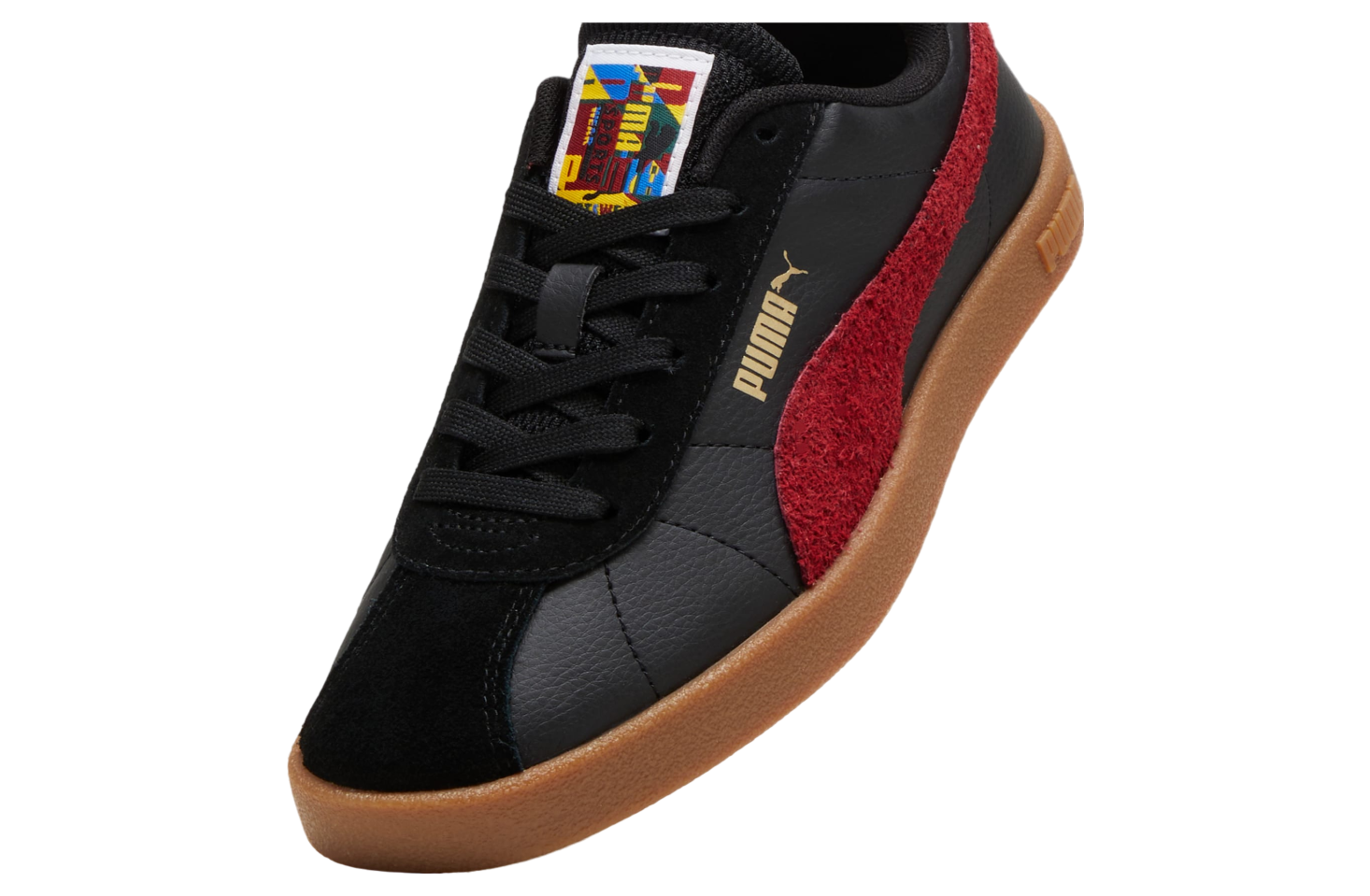 Puma Club II Year Of Sport GS Black / Intense Red