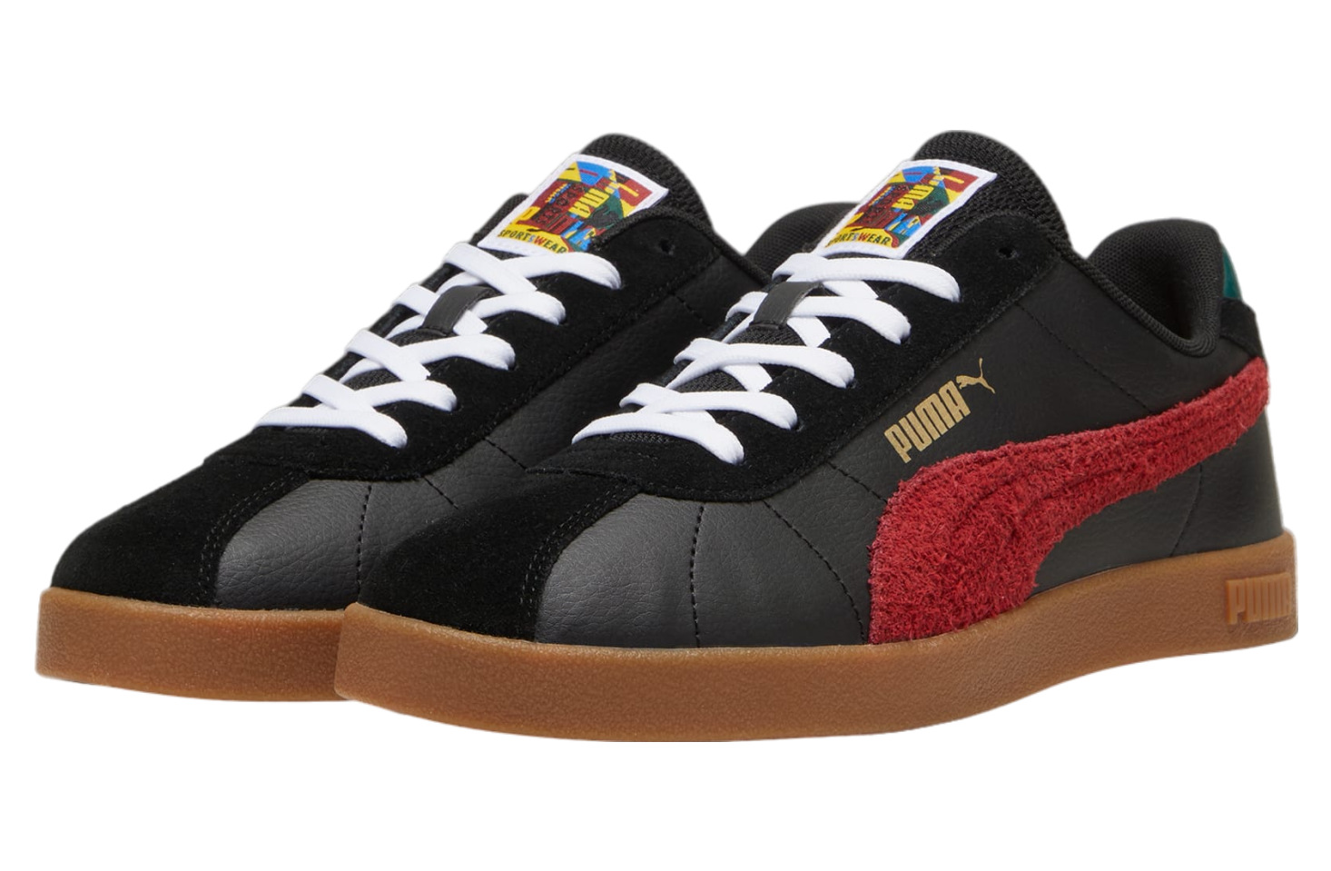 Puma Club II Year Of Sports Black / Intense Red