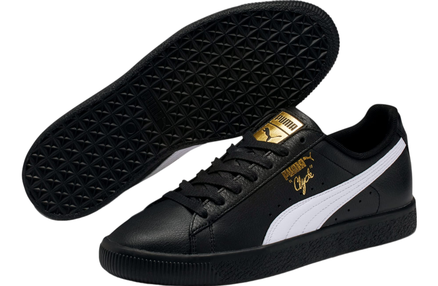 Puma Clyde Core Foil Black / White