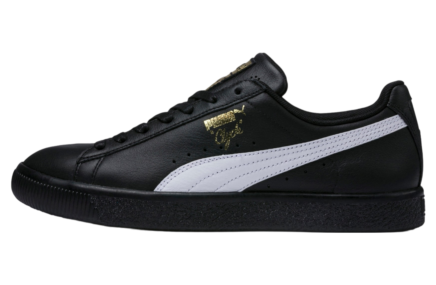 Puma Clyde Core Foil Black / White