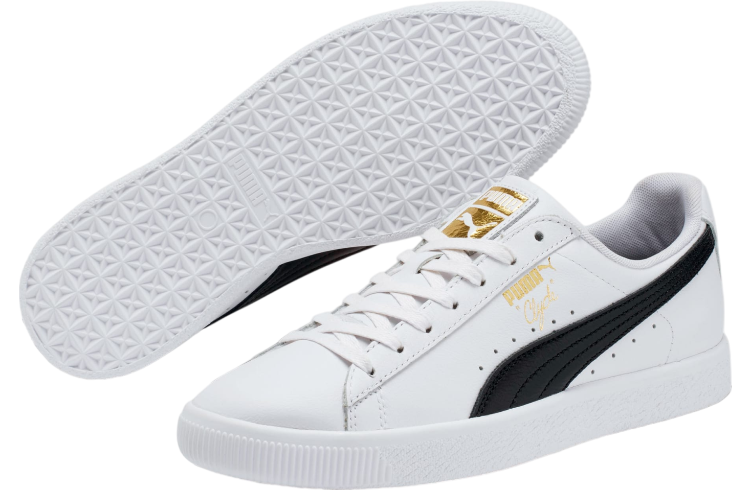 Puma Clyde Core Foil White / Black