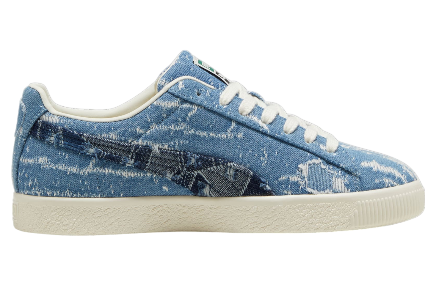 Puma Clyde Denim Frosted Ivory / Faded Denim