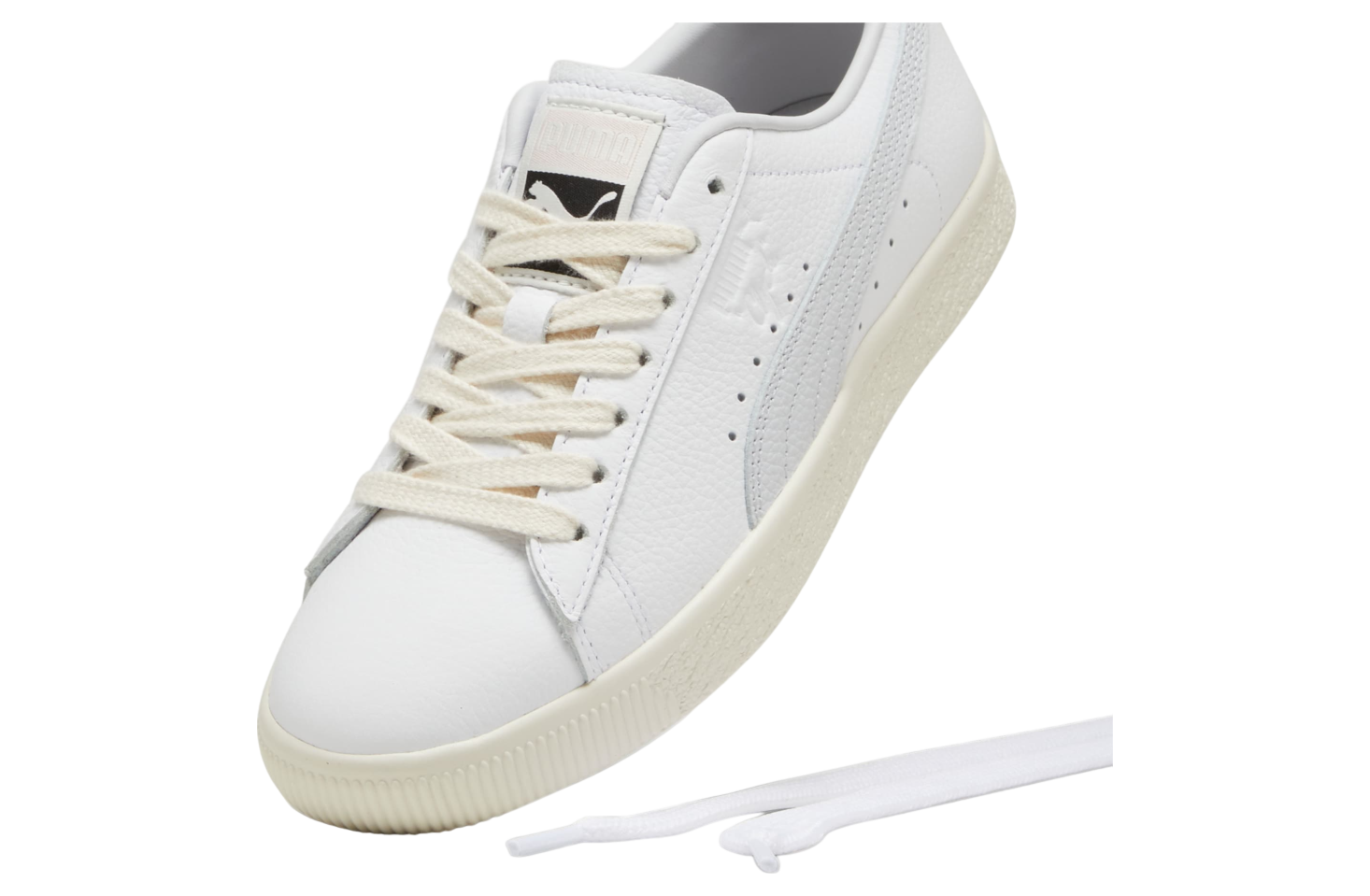 Puma Clyde Leather WMNS White / Silver Mist