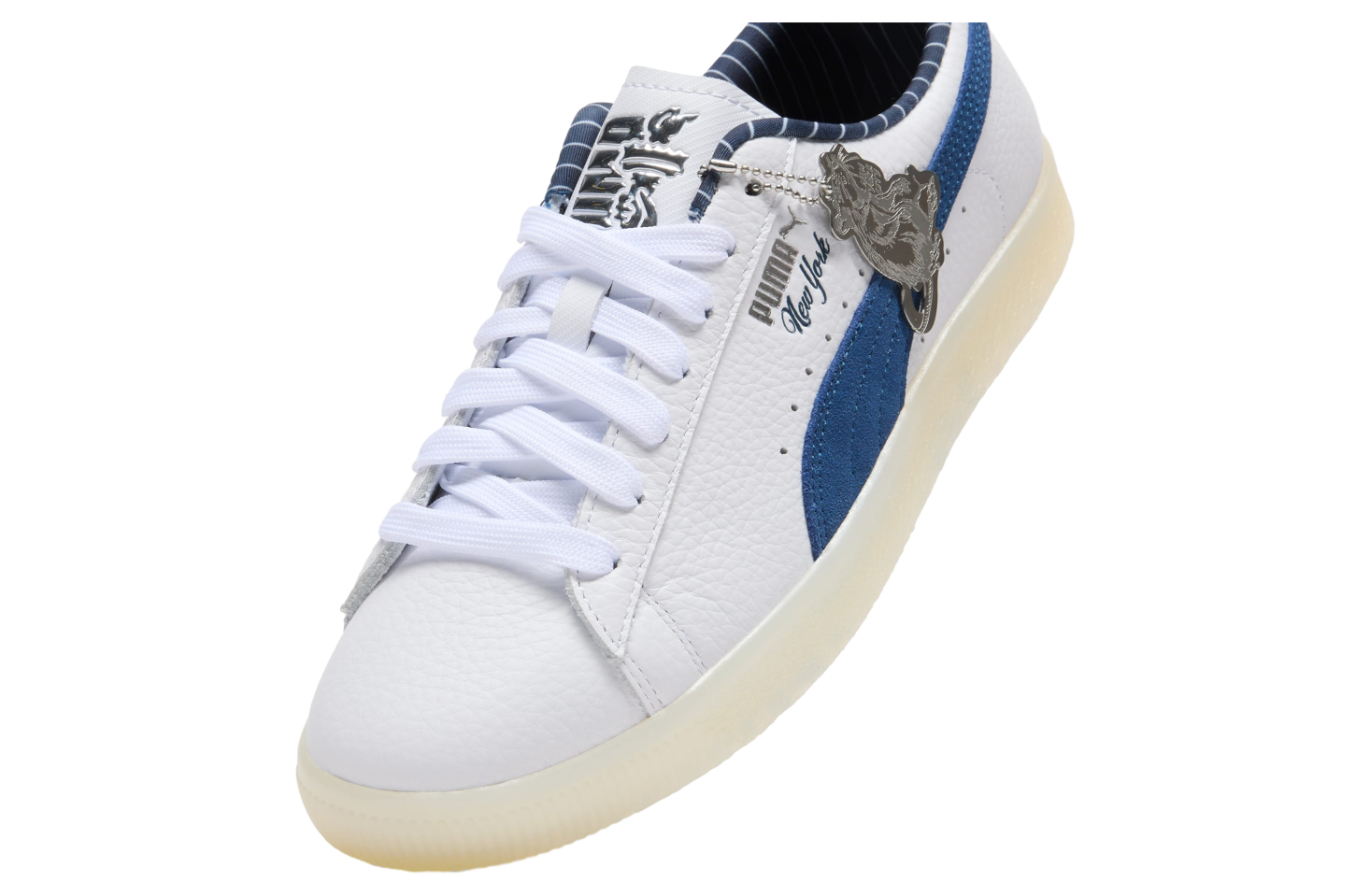 Puma Clyde Nyc Graffiti White / Persian Blue