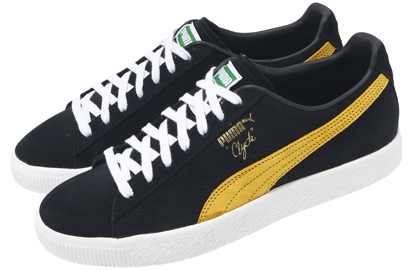 Puma Clyde OG Black / Yellow Sizzle - May 2024 - 39196205