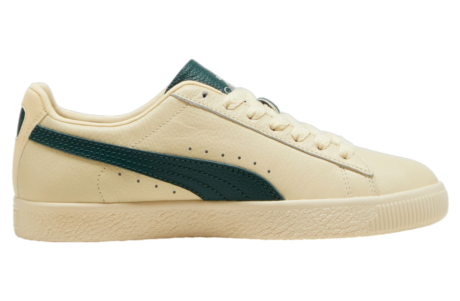 Puma Clyde Players Lane Creamy Vanilla / Dark Myrtle