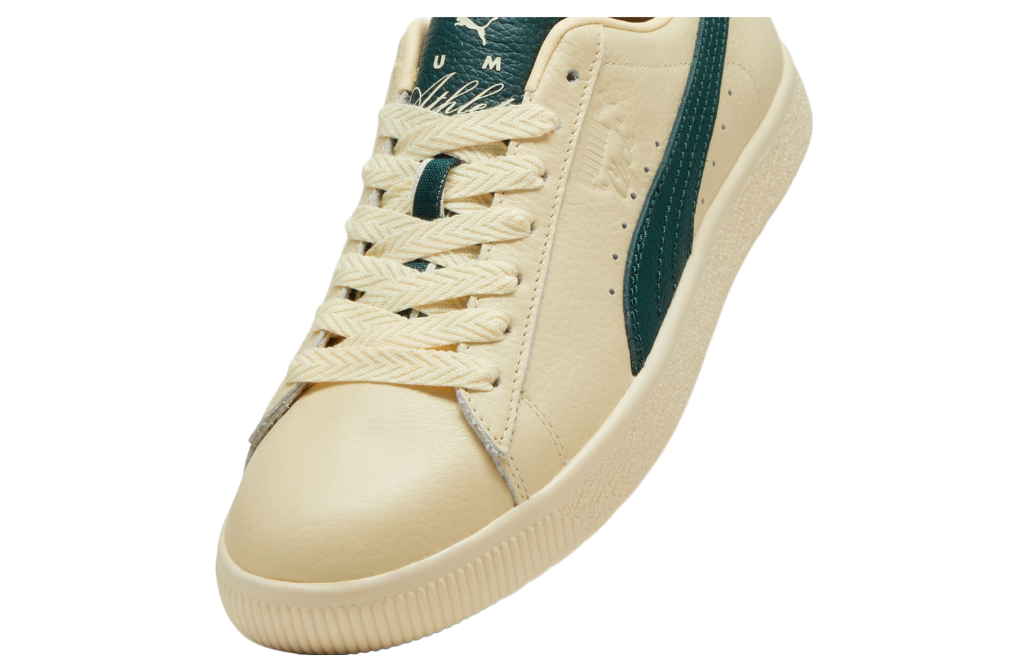 Puma Clyde Players Lane Creamy Vanilla / Dark Myrtle