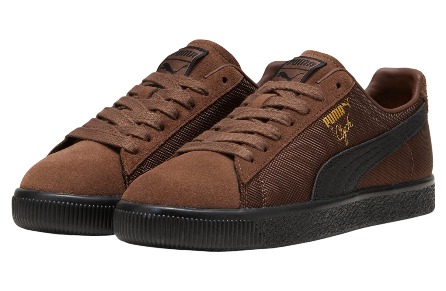 Puma Clyde Soph Espresso Brown / Black