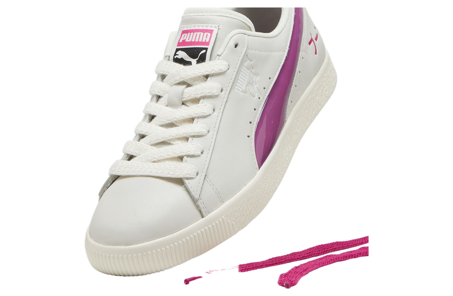 Puma Clyde Tokyo Sedate Gray / Pinktastic