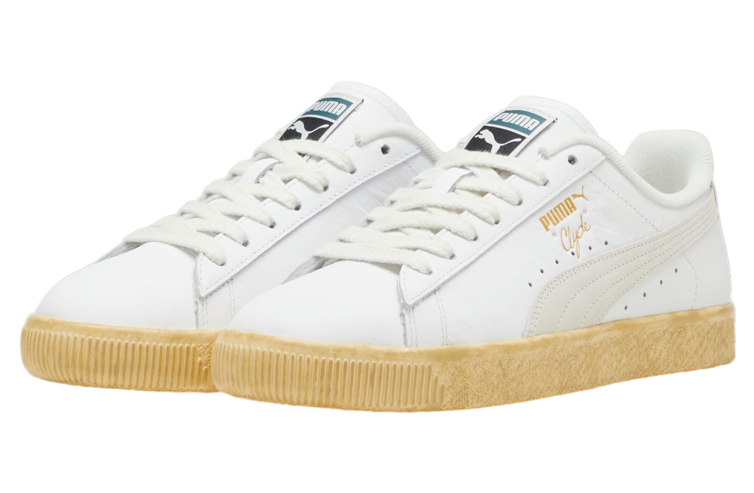 Puma Clyde Vintage White / Light Straw