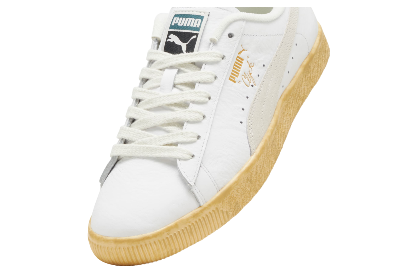 Puma Clyde Vintage White / Light Straw